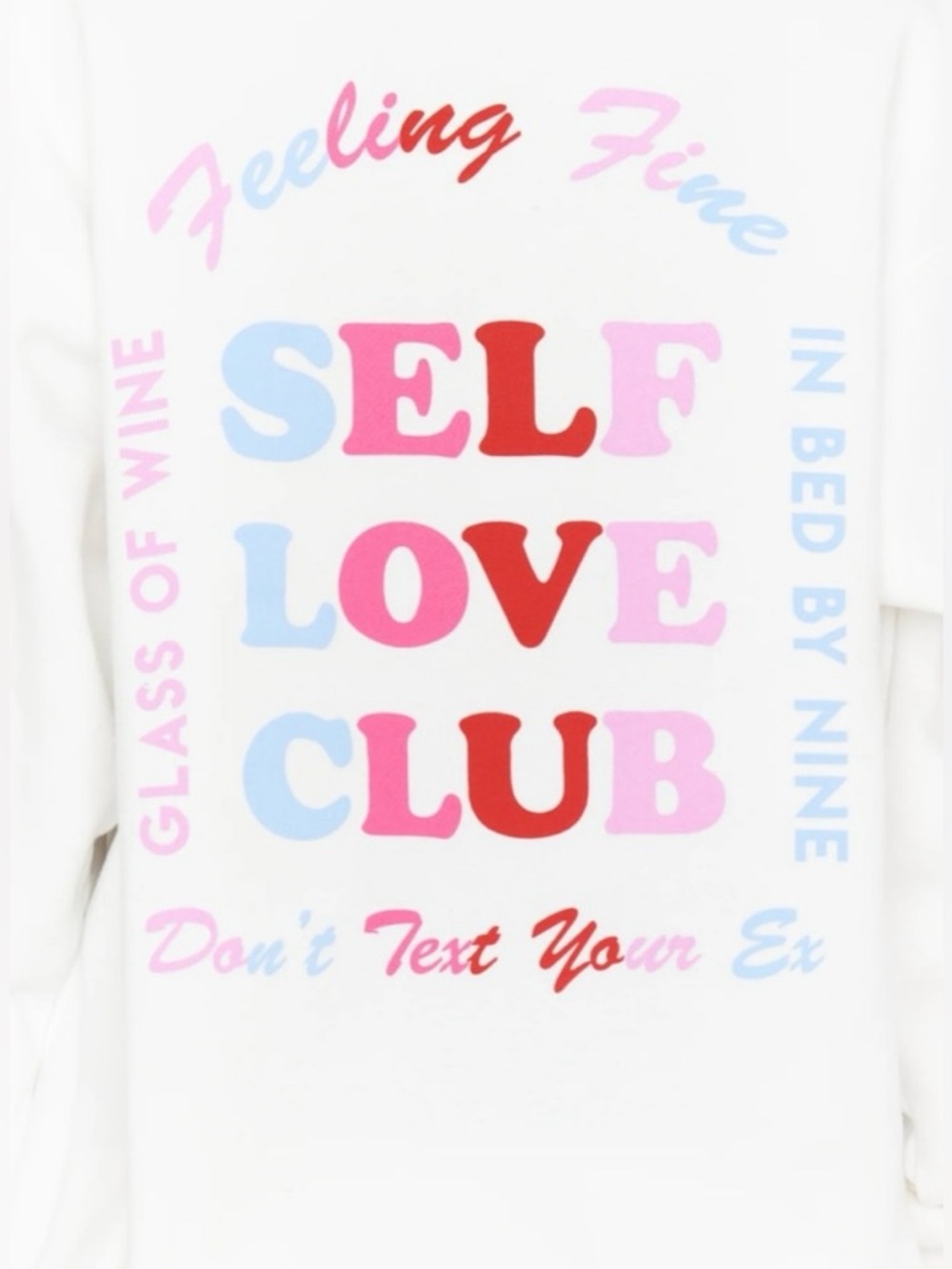 SHOW ME YOUR MUMU “SELF LOVE CLUB” STANLEY SWEATSHIRT - Picture 8 of 8